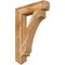 Ekena Millwork Imperial Arts & Crafts Rough Sawn Bracket, Western Red Cedar, 6"W x 30"D x 42"H BKT06X30X42IMP03RWR - alternate 1